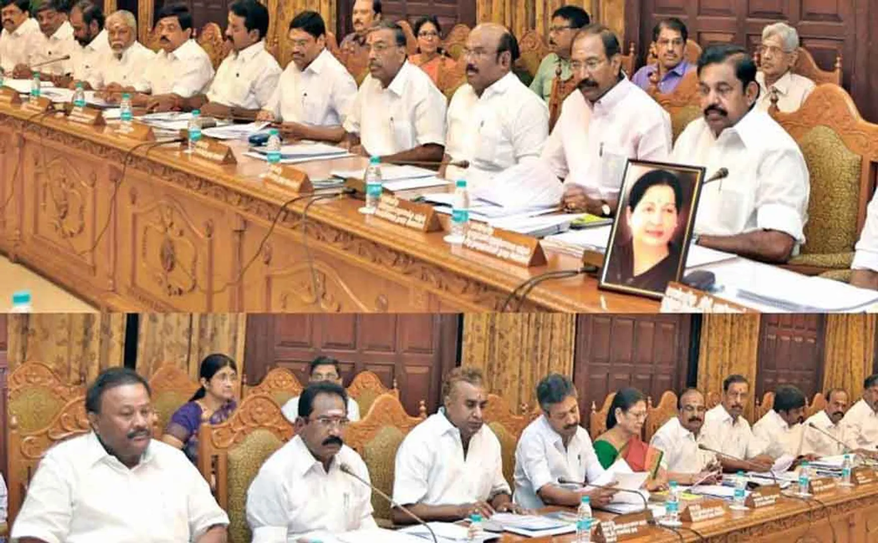 tamilnadu cabinet meeting cm and ministers 